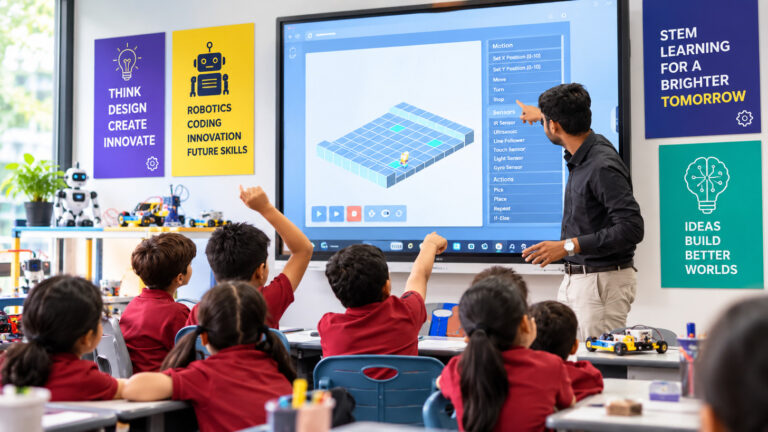 Robotics Workshop Inspires Young Innovators at Geneva
